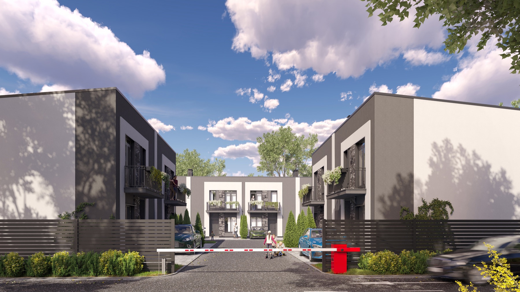 Життя за містом у таунхаусі Shepit House — вигляд на природу