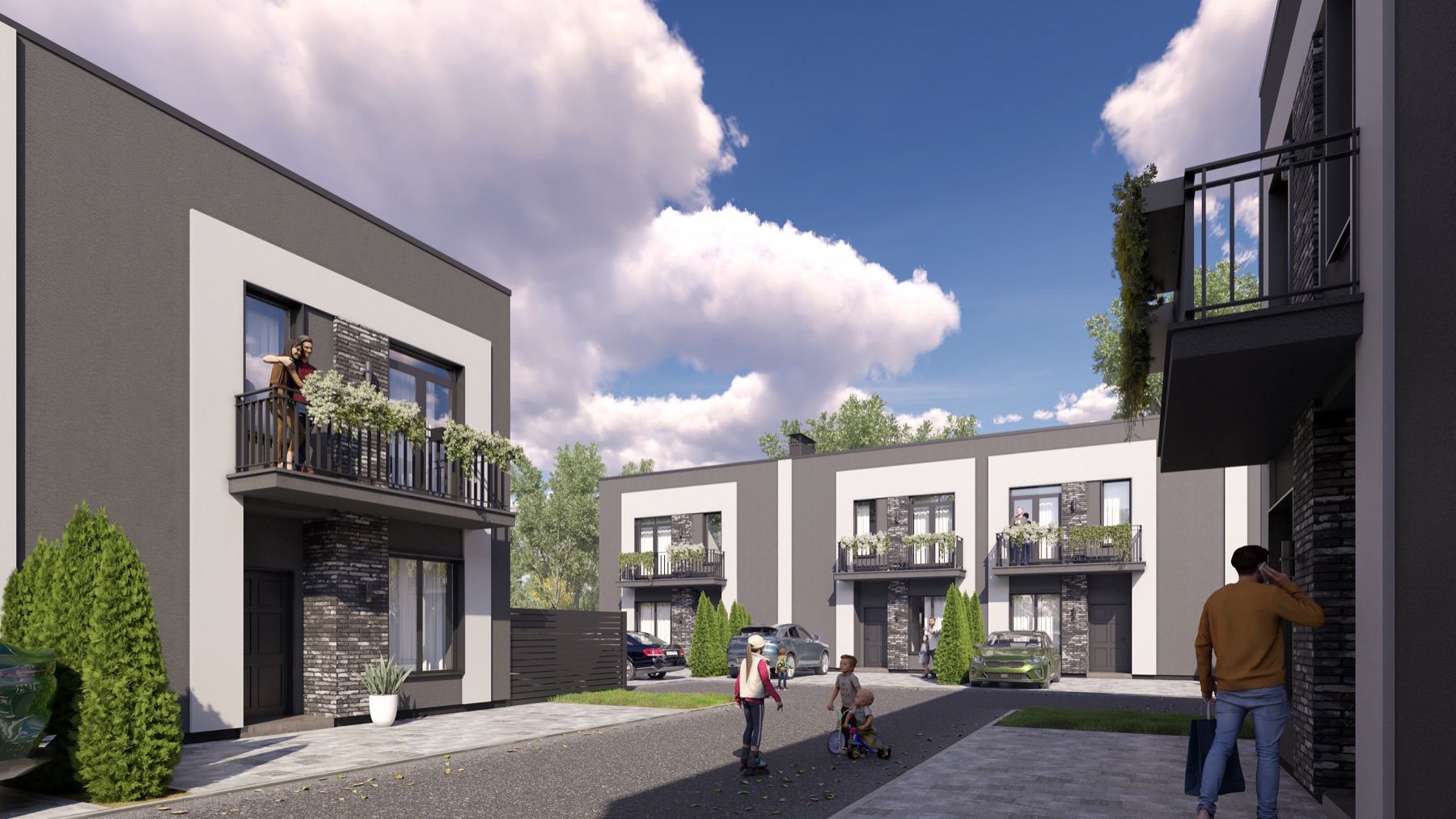 Каталог планувань таунхаусів та дуплексів Shepit House